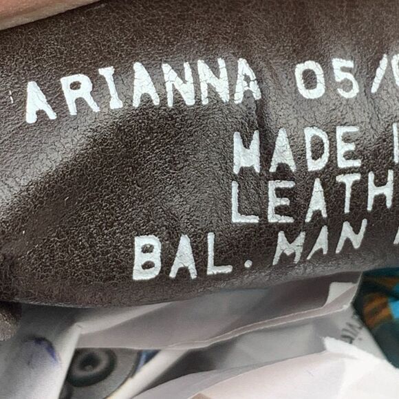 Bass Arianna Brown Reptile Snake Animal Print Square Toe Comfort Shoes size 9 - Picture 13 of 16